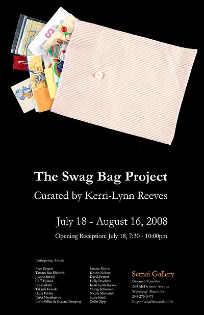 The Swag Bag Project - Curated by Kerri-Lynn Reeves